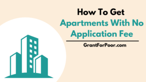 Apartments With No Application Fee