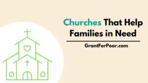 Churches That Help Families in Need